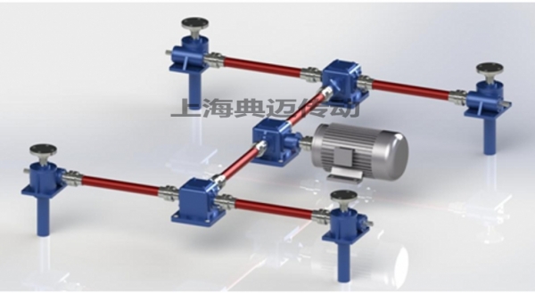  四台联动丝杆升降机平台 丝杠升降平台